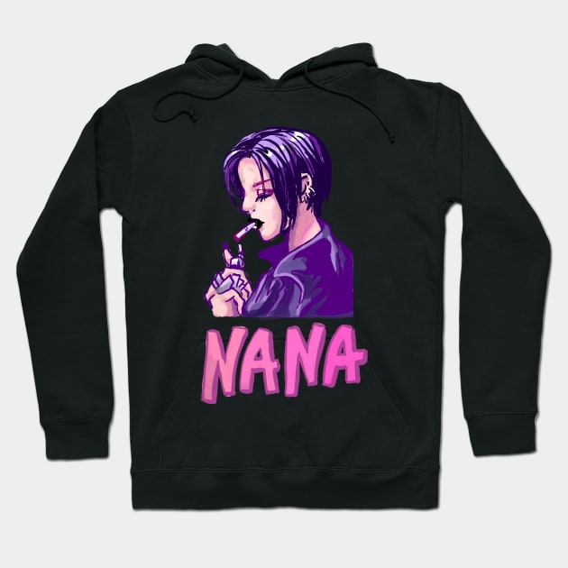 Nana Osaki Artwork Hoodie by craftsanime